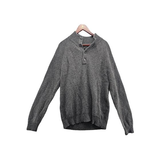 BANANA REPUBLIC LARGE TALL MERINO FINE WOOL SWEATER - Picture 1 of 7